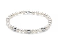 Bracciale Miluna Donna PERLE 375 in Oro Perla PBR3513BX